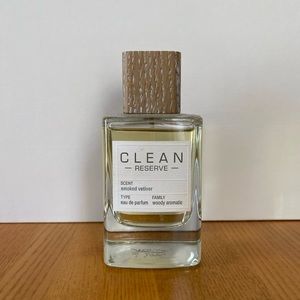 RARE Clean Reserve Discontinued Smoked Vetiver Perfume Unisex 3.4oz